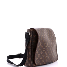 Louis Vuitton District Messenger Bag Macassar Monogram Canvas MM Brown
