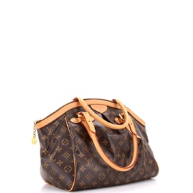 Louis Vuitton Tivoli Handbag Monogram Canvas GM Brown