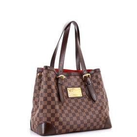 Louis Vuitton Hampstead Handbag Damier MM Brown