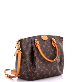 Louis Vuitton Turenne Handbag Monogram Canvas PM Brown