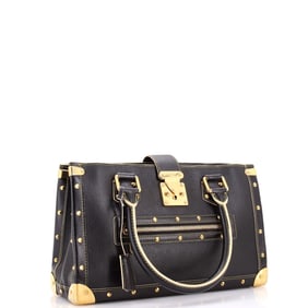 Louis Vuitton Suhali Le Fabuleux Handbag Leather Black
