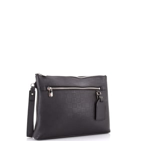 Louis Vuitton Takeoff Pouch Damier Infini Leather Black