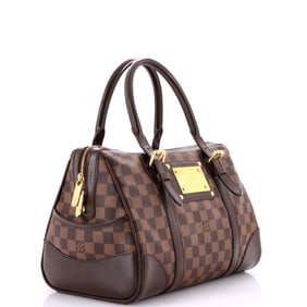 Louis Vuitton Berkeley Handbag Damier Brown