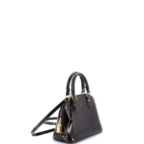 Louis Vuitton Alma Handbag Monogram Vernis BB Red