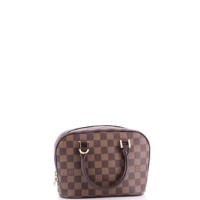 Louis Vuitton Sarria Handbag Damier Mini Brown