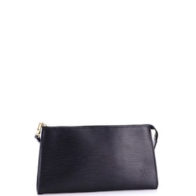 Louis Vuitton Pochette Accessoires Epi Leather Black