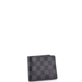 Louis Vuitton Slender Wallet Damier Graphite Black