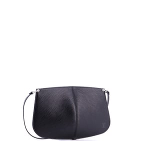 Louis Vuitton Demi Lune Pochette Epi Leather Black