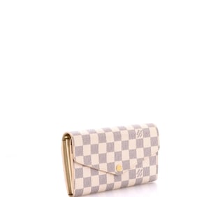 Louis Vuitton Sarah Wallet NM Damier White