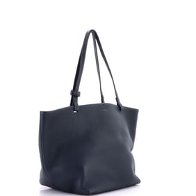 The Row Park Tote Leather Medium Blue