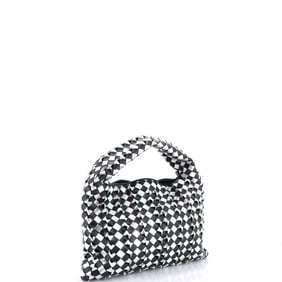 Bottega Veneta Hop Hobo Intrecciato Leather Small