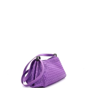 Bottega Veneta Ring Shoulder Bag Intrecciato Nappa Medium