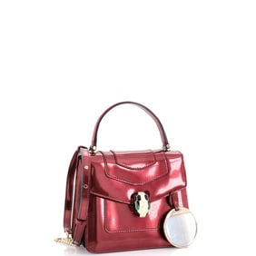 Bvlgari Serpenti Forever Top Handle Bag Leather Small