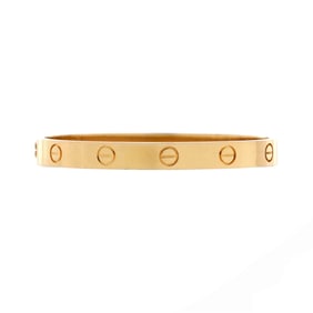 Cartier Love Bracelet 18K Yellow Gold