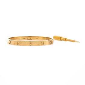 Cartier Love Bracelet 18K Yellow Gold