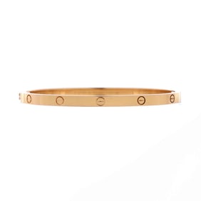 Cartier Love Bracelet 18K Rose Gold Small