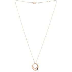 Cartier Etincelle de Cartier Pendant Necklace 18K Rose Gold with Diamonds