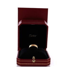 Cartier Love Band Ring 18K Yellow Gold