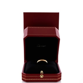Cartier Love Wedding Band Ring 18K Yellow Gold