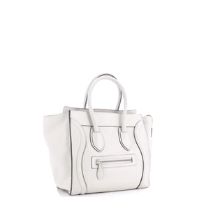 Celine Luggage Bag Grainy Leather Micro