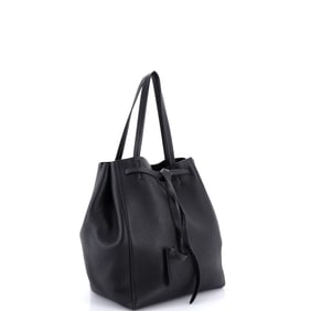 Celine Phantom Tie Cabas Tote Leather Medium