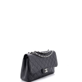 Chanel Classic Double Flap Bag Quilted Caviar Jumbo