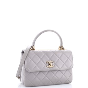 Chanel Trendy CC Top Handle Bag Quilted Lambskin Medium