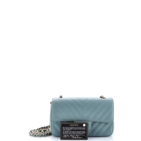 Chanel Classic Single Flap Bag Chevron Lambskin Mini