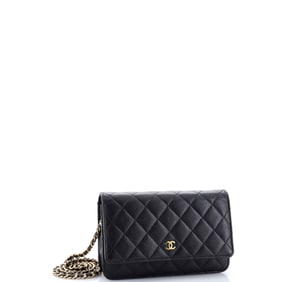 Chanel Wallet on Chain Quilted Caviar