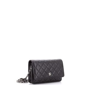 Chanel Wallet on Chain Quilted Caviar