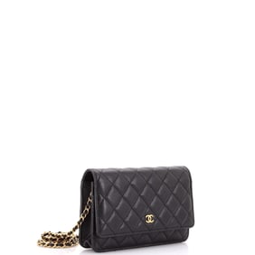 Chanel Wallet on Chain Quilted Caviar