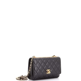 Chanel Trendy CC Wallet on Chain Quilted Lambskin