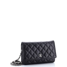 Chanel Wallet on Chain Quilted Caviar