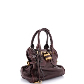 Chloe Paddington Tote Leather Medium