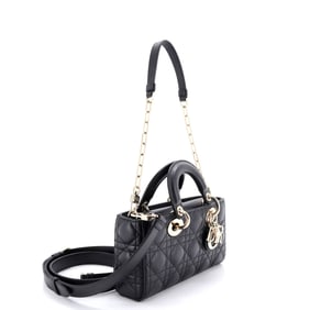 Christian Dior Lady D-Joy Bag Cannage Quilt Lambskin Small