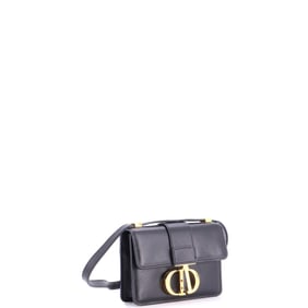 Christian Dior 30 Montaigne Flap Bag Leather Micro