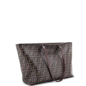 Fendi Roll Tote Zucca Coated Canvas Medium