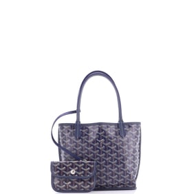 Goyard Anjou Reversible Tote Coated Canvas Mini