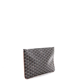 Goyard Senat Zip Pouch Coated Canvas MM