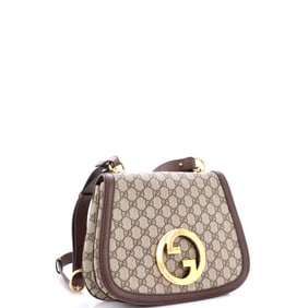 Gucci Blondie NM Top Handle Bag GG Coated Canvas Medium