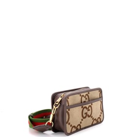 Gucci Camera Bag Jumbo GG Canvas Mini