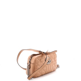 Gucci GG Marmont Shoulder Bag Mixed Matelasse Leather Small