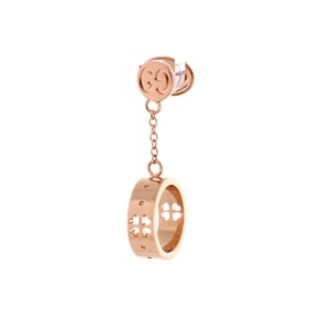 Gucci GG Icon Drop Earrings 18K Rose Gold