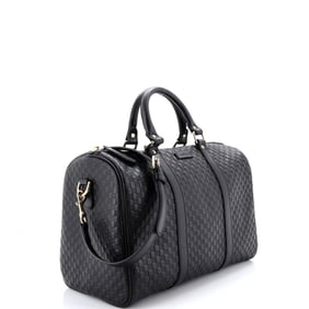 Gucci Joy Boston Bag Microguccissima Leather Medium