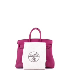Hermes Birkin Handbag Pink Swift with Palladium Hardware 25