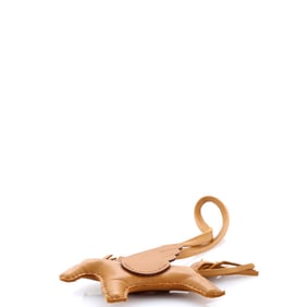 Hermes Monochrome Pegase Rodeo Bag Charm Leather PM