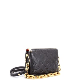 Louis Vuitton Coussin Bag Monogram Embossed Lambskin BB