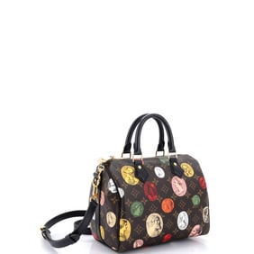 Louis Vuitton Speedy Bandouliere Bag Limited Edition Fornasetti Cameo Monogram Canvas 25