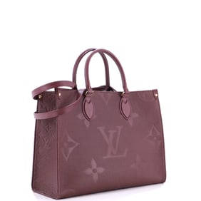 Louis Vuitton OnTheGo Tote Monogram Empreinte Giant MM