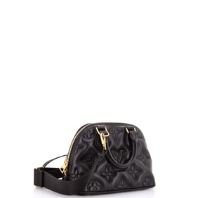 Louis Vuitton Alma Handbag Bubblegram Leather BB